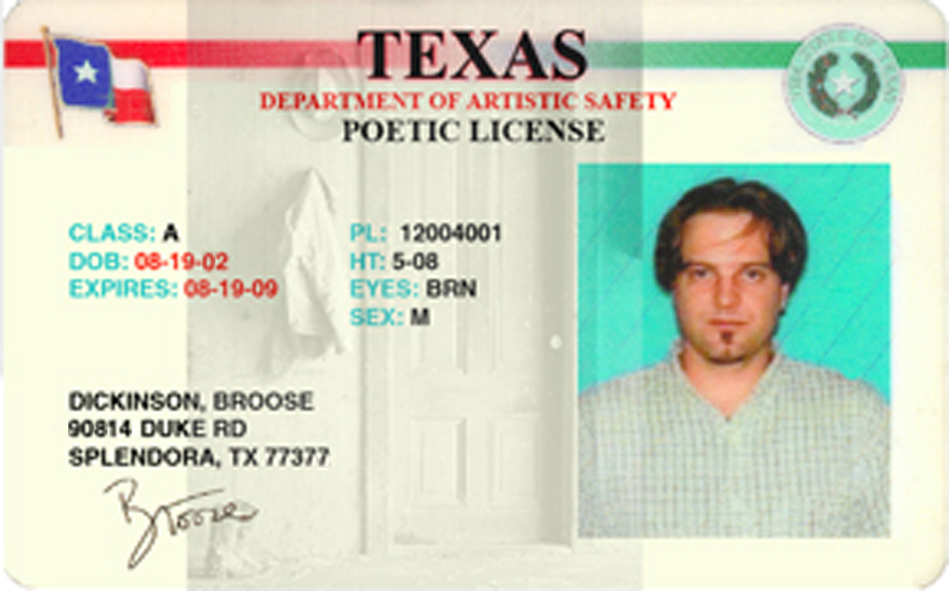 TX Poetic License (c.2002)